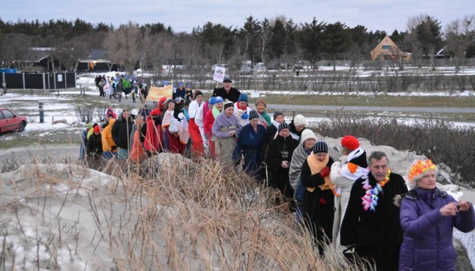 Den 22.-25. januar mødes livsglade vinterbadere fra hele Skandinavien igen i Skagen til det store kolde gys.