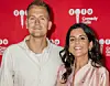 ZULU Comedy Galla 2020 TV2-værten Petra Nagel og kæresten Asbjørn Munk troppede også op på den røde løber til årets Zulu Comedy Galla, men uden at afsløre, at de gemte på en sød hemmelighed. Det annoncerede parret først måneder senere på Instagram. Foto: Martin Sylvest/Ritzau Scanpix.