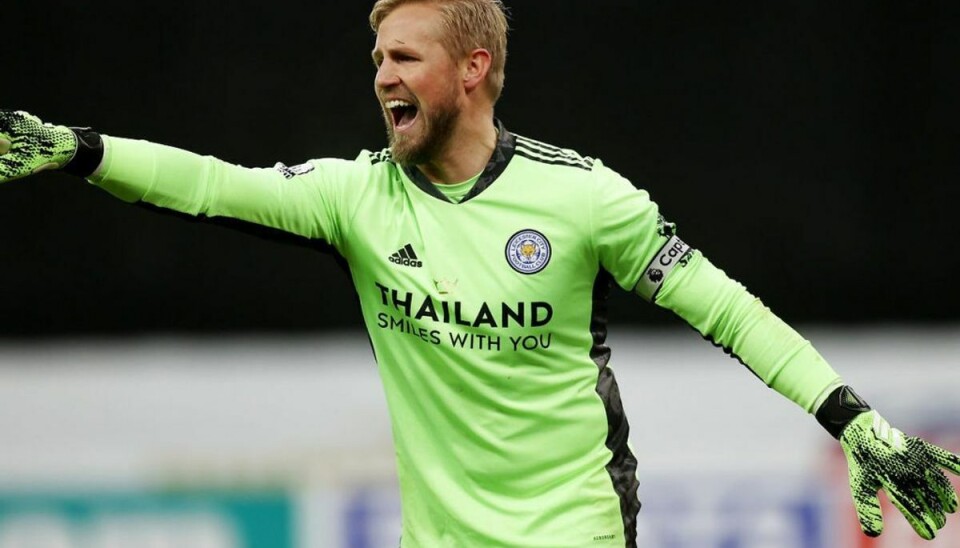 Schmeichel og Leicester får vigtigt resultat Leicester og Kasper Schmeichel er tilbage på tredjepladsen i Premier League. Foto: Scanpix.