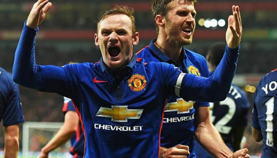 To mareridtsminutter straffede Arsenal mod United Foto: Getty Images.