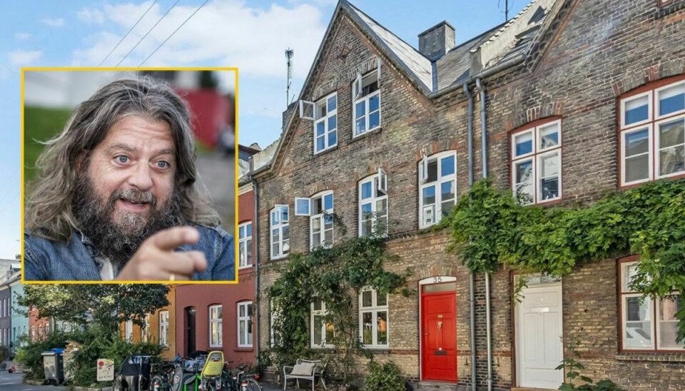 Anders Lund Madsen bor ikke længere i sit eksklusive Østerbro-hus. det har han solgt for 15,8 millioner kroner. Foto: Boliga.dk/Ritzau Scanpix.