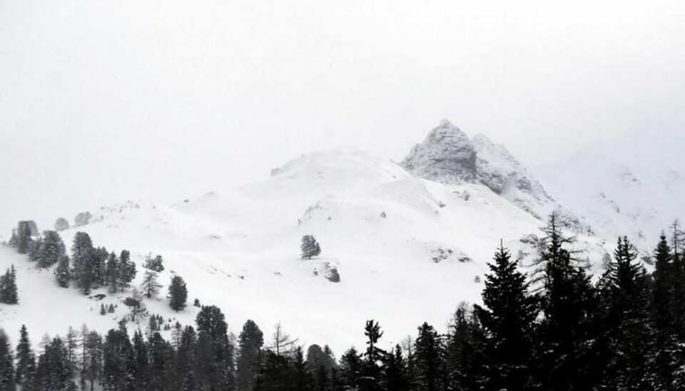 Fem er dræbt i en lavine i Canada. Billedet er fra de franske alper. Arkivfoto: Jean-Pierre CLATOT/Scanpix