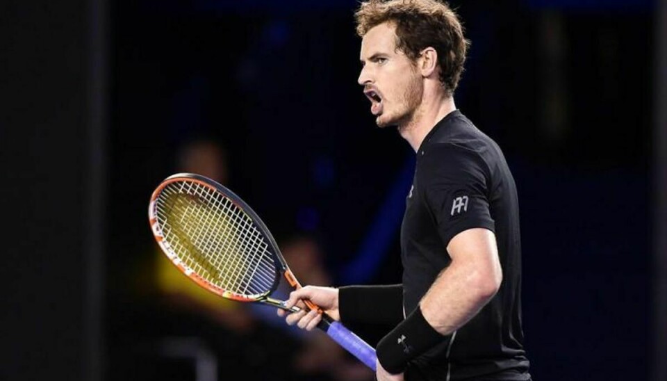 for fjerde gang må Andy Murray se sig slået i finalen i Australian Open. Foto: PETER PARKS/Scanpix