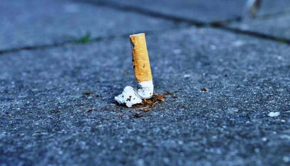Fremover kommer det til at koste 300 Euro at blive taget i at skodde en cigaret på gaden i Italien. Foto: Colourbox