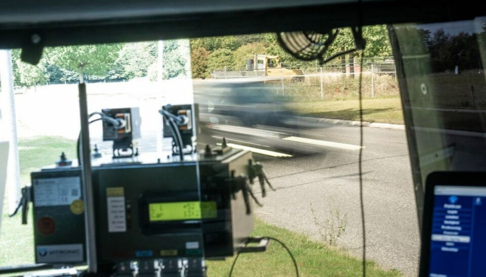 Politiet i Nordsjælland kunne snuppe hver tredje bilist i en kontrol ‘en helt almindelig torsdag’. 11 står til en betinget frakendelse. Foto: Emil Helms/Scanpix.