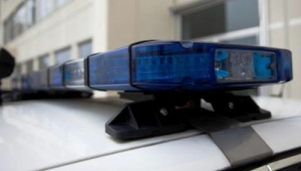 Politiet finder sprængfarligt fyrværkeri i villa Arkivfoto.