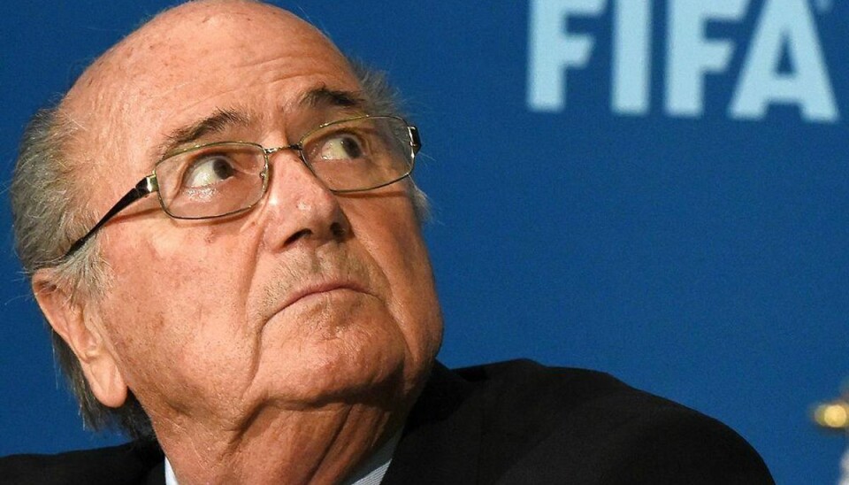 FIFA-boss i modvind Sepp Blatter. Foto: Fadel Senna/Scanpix.