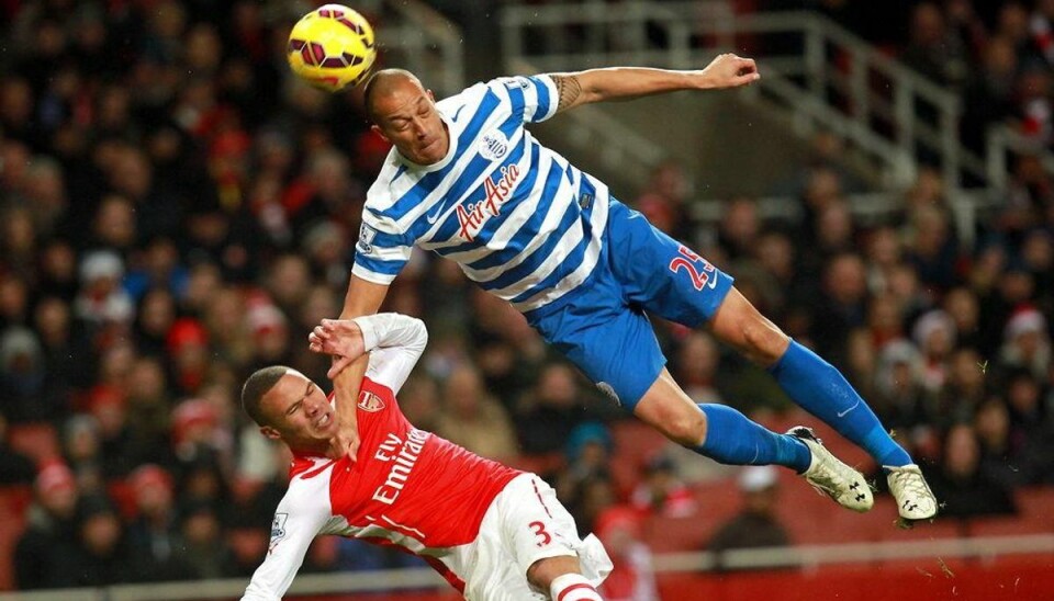 Se billederne: Arsenal slog QPR med 10 mand Foto: Sean Dempsey/Scanpix.