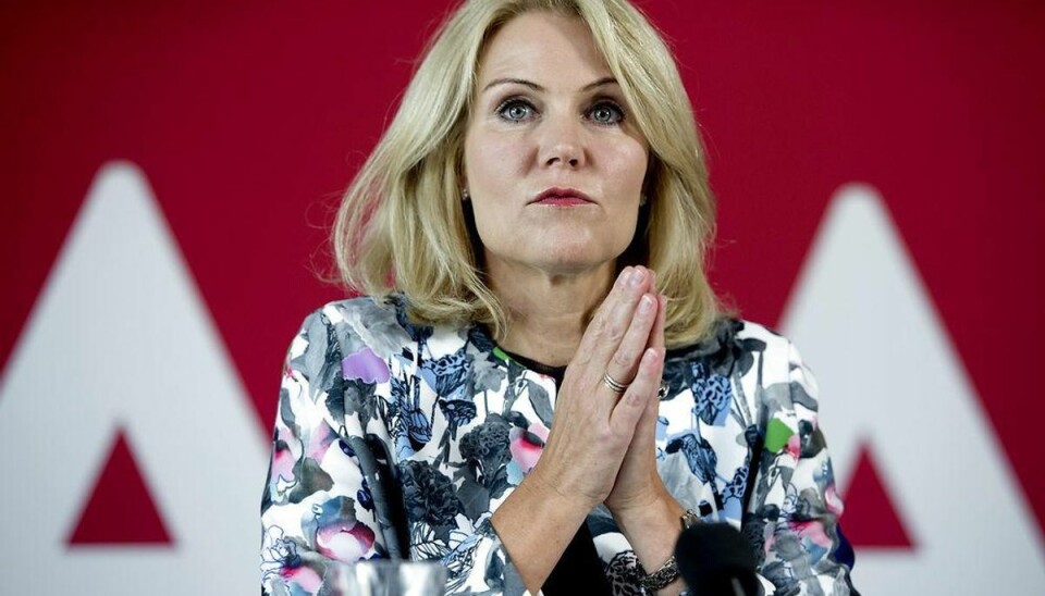 Statsminister helle Thorning-Schmidt (S). Foto: Keld Navntoft/Scanpix.