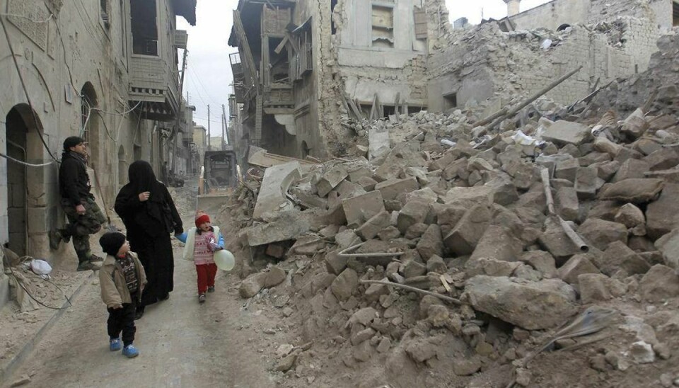 Avis: Dansk IS-kriger dræbt i Syrien Foto: Jalal Al-Mamo/Scanpix (arkivfoto)