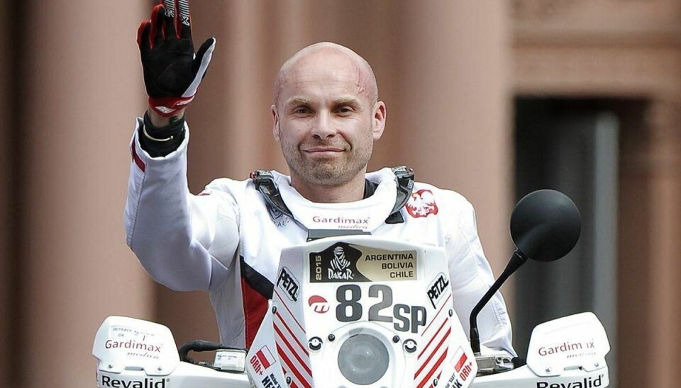 Polsk motorcyklist død under Dakar Rally Foto: Michal Hernik/Scanpix.