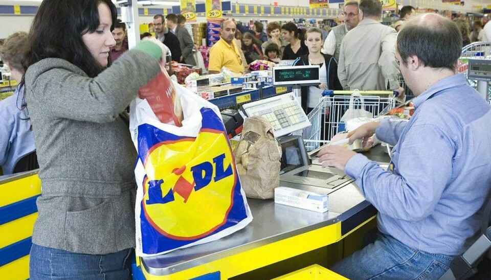 Discounten bliver ved med at storme frem Der kommer flere discountforretninger i fremtiden. Foto: Jens Nørgaard Larsen/Scanpix