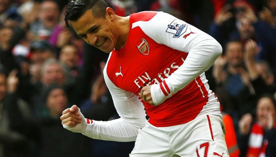 Alexis-show i Arsenals pligtsejr over Stoke Foto: EDDIE KEOGH/Scanpix.