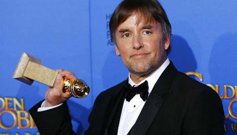 Instruktør Richard Linklater fik en Golden Globe for Bedste Dramafilm og som Bedste Instruktør for filmen Boyhood. Foto: Mike Blake/Scanpix