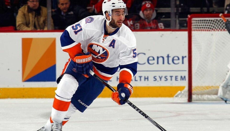 Danskere scorer point i klare NHL-sejre Frans Nielsen. Foto: BRUCE BENNETT/Scanpix.