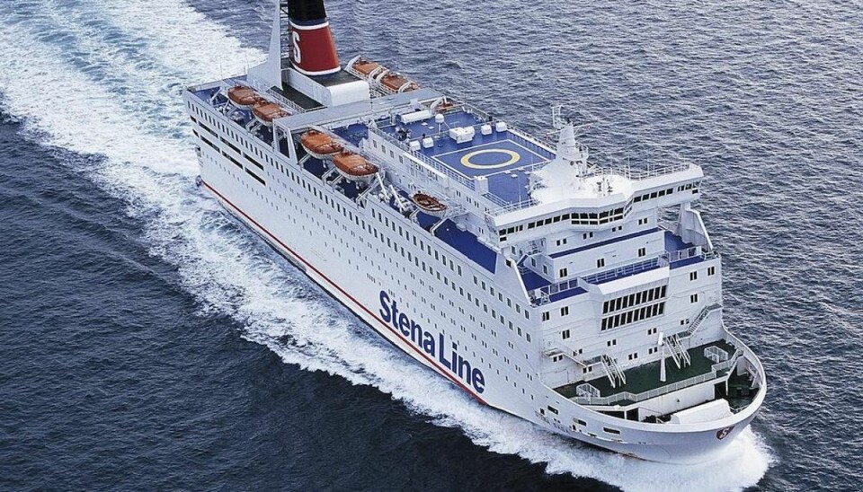 Storm sender Oslo-færgen til kaj Stena Lines Oslo-færge sejler ikke torsdag og fredag på grund af stormvarsel. Foto: Stena Line