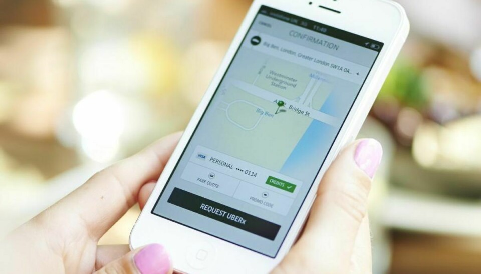 Taxa-tjenesten Uber lover, at den vil skabe 50.000 jobs i Europa. Pressefoto