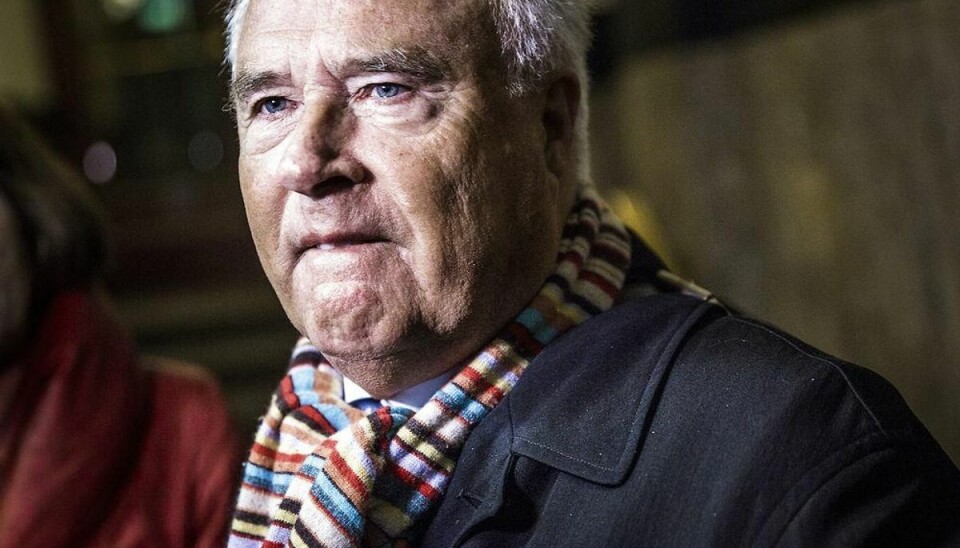 Glistrup bakkede Don Ø op i aktionærjagt Flemming Østergaard. Foto: Thomas Lekfeldt/Scanpix.