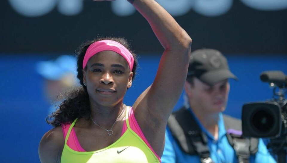 Serena Williams. Foto: GREG WOOD/Scanpix.