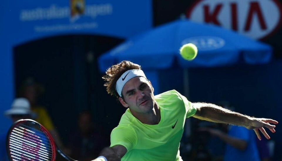 Roger Federer. Foto: PAUL CROCK/Scanpix.