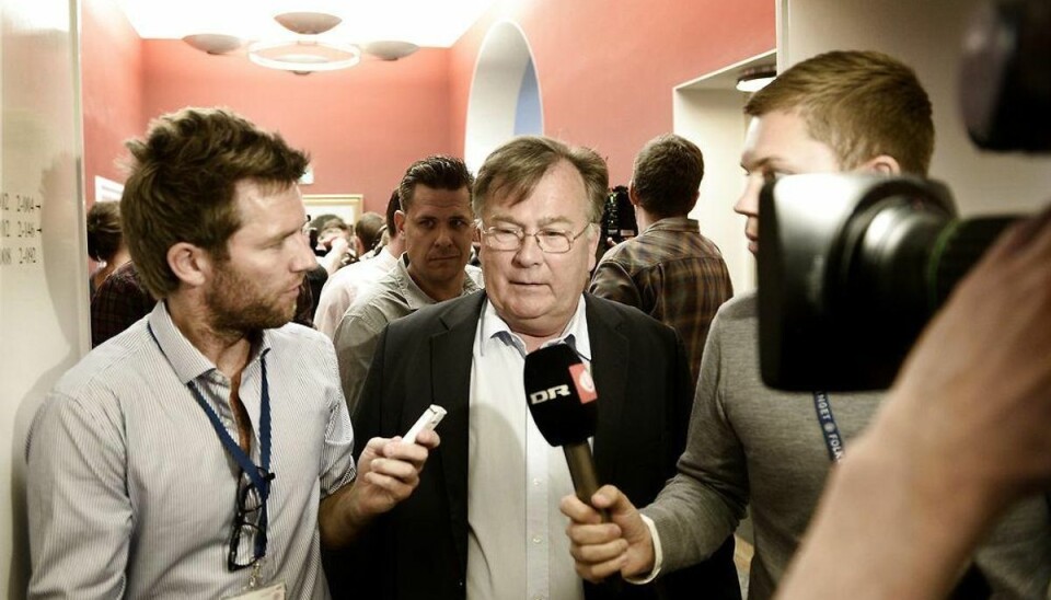 Claus Hjort: Rød blok tilsværter uskyldig mand Foto: Keld Navntoft/Scanpix