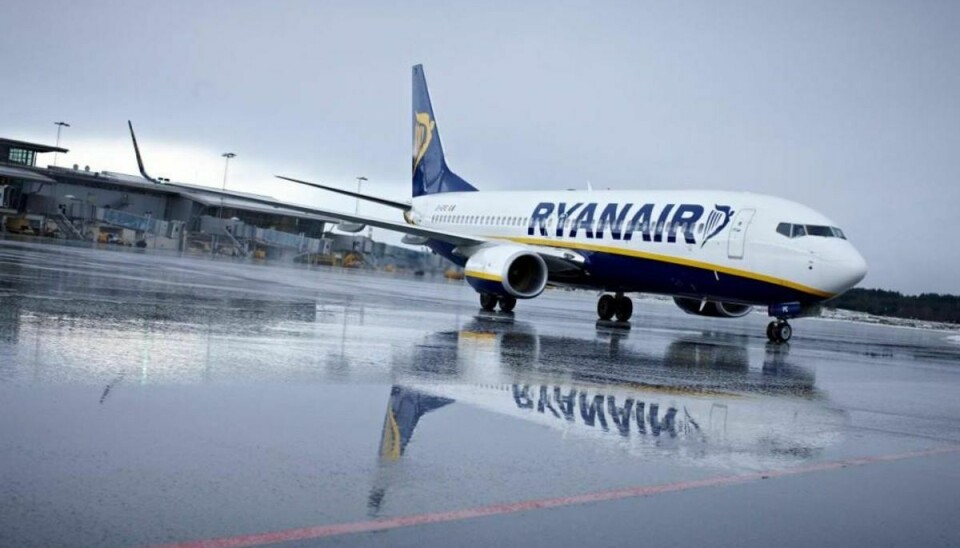 Ryanair lukker basen i Billund. Foto: Ryanair.