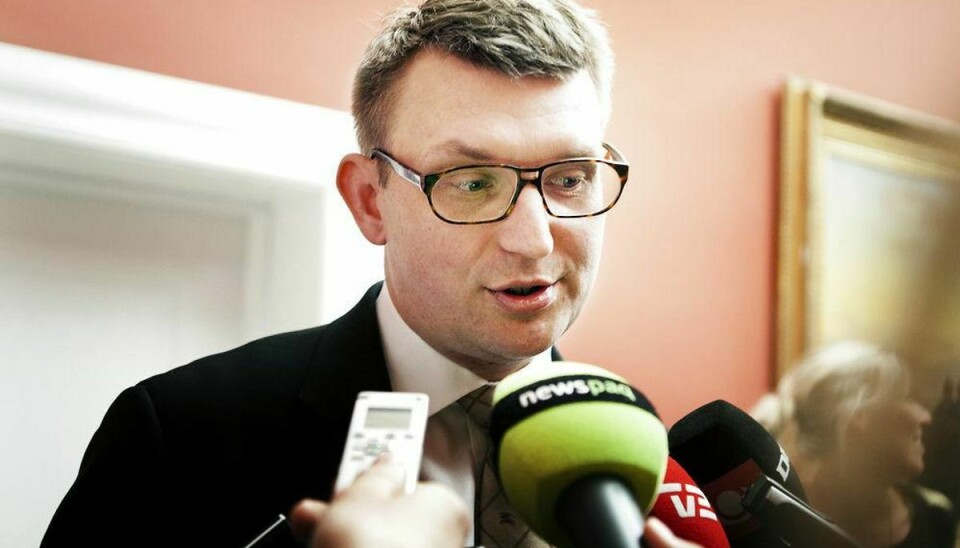 Behandlingen af påtalen til tidligere skatteminister Troels Lund Poulsen (V) er blevet udsat. Foto: Camilla Rønde/Scanpix