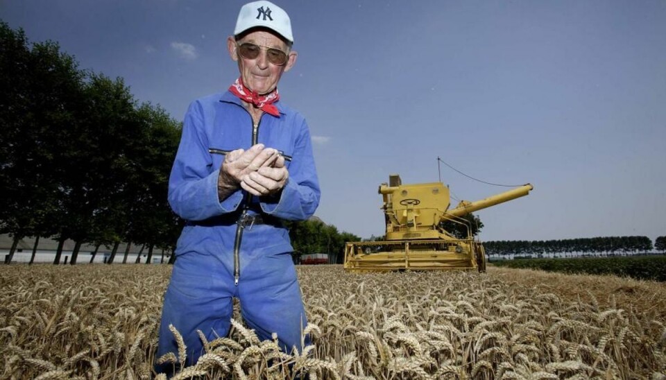 Seks ud af ti landmænd har underskud Foto: Colourbox.com (Modelfoto)
