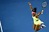 Det var en glad Serena Williams, der lørdag vandt Australian Open. Foto: William West/Scanpix.