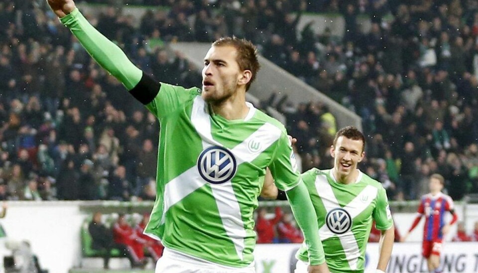 Bendtner bænket, da konkurrent ydmygede Bayern Foto: MORRIS MAC MATZEN/Scanpix.
