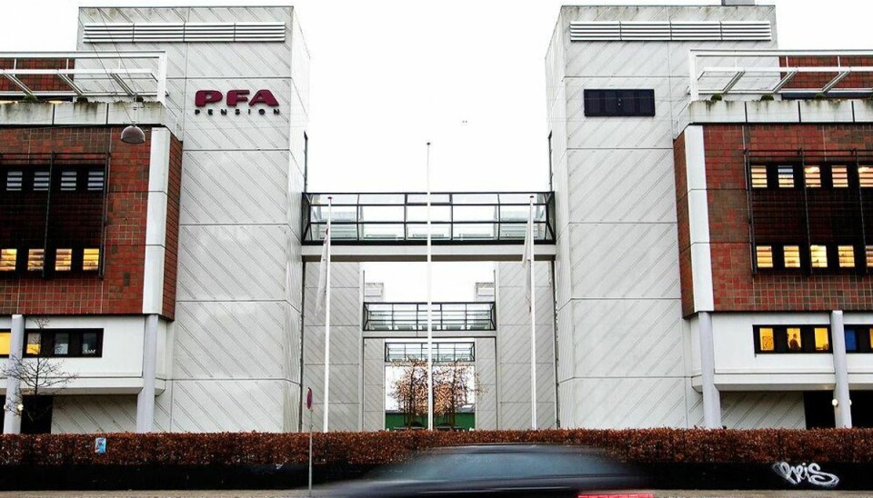 Pensionskasse svulmer: PFA med rekordresultat PFA Pension fik et rekordhøjt afkast i 2014. Foto: Niels Meilvang/SCcnpix