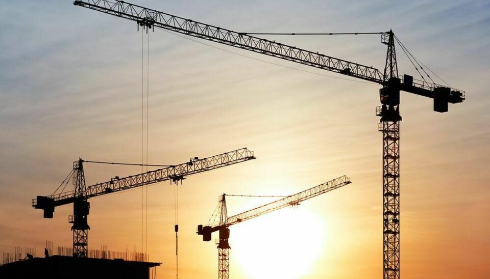 Der vil fortsat være krise i byggebranchen i 2015, vurderer Dansk Byggeri. Foto: Scanpix
