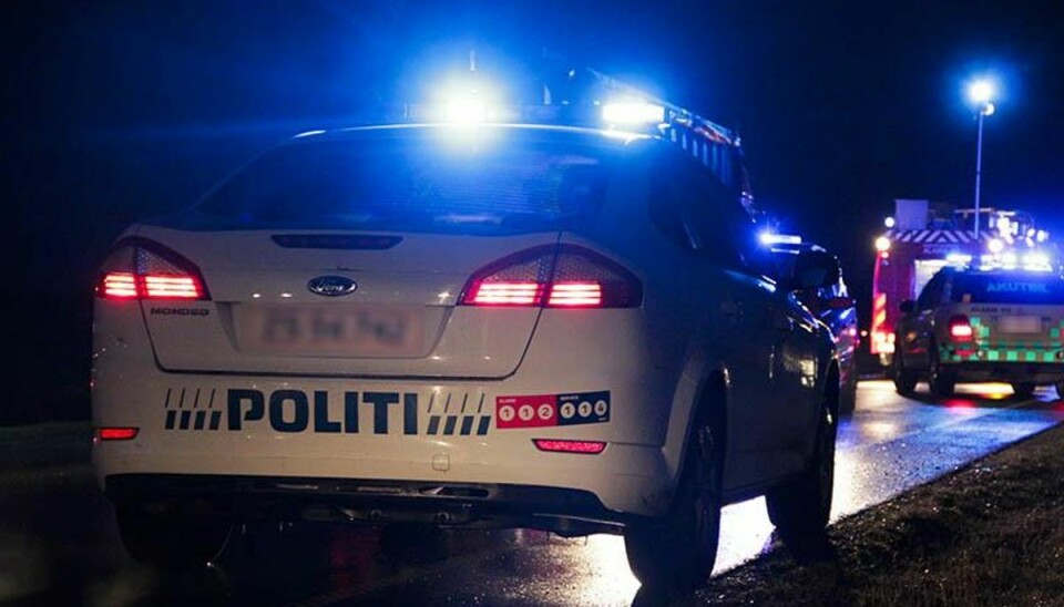Det endte blodigt, da to biler påkørte krondyr på motorvejen i nat. Arkivfoto: René Lind Gammelmark