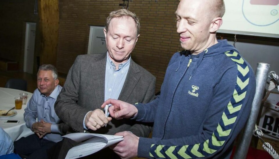 GOG og Svendborg indgår samarbejde Foto: Mads Claus Rasmussen.