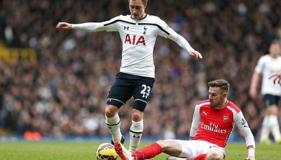 Christian Eriksen. Foto: Matthew Childs/Scanpix.