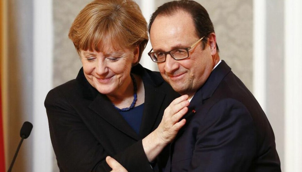 Merkel har ingen illusioner: Men Minsk-aftale er en chance Foto: GRIGORY DUKOR/Scanpix.