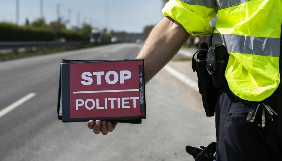 Politiet havde travlt i det vestlige Aarhus mandag. (Foto: Martin Sylvest/Ritzau Scanpix)