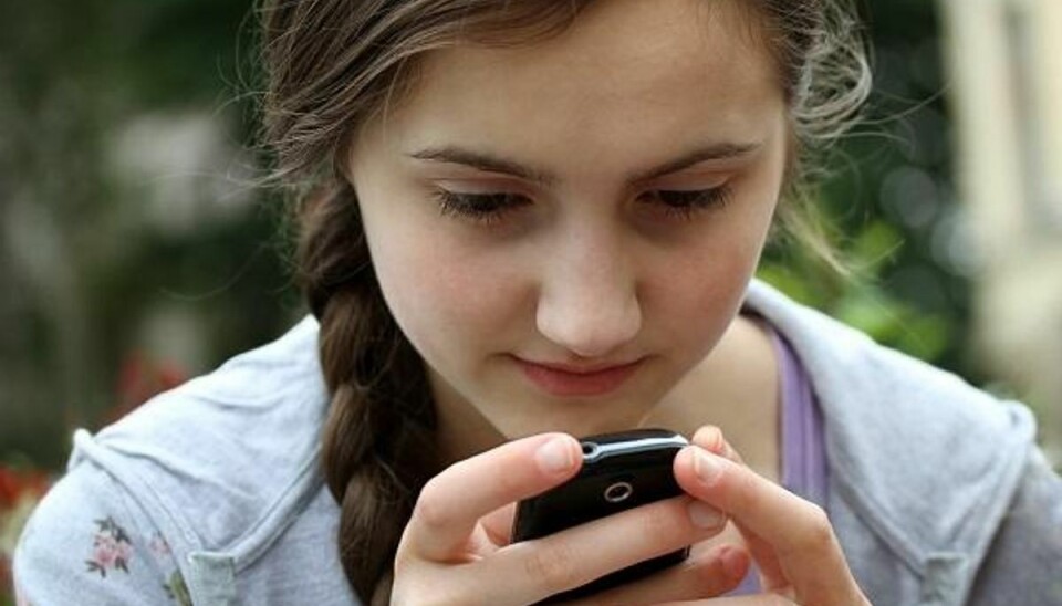 Ny mobbe-kampagne: Elever giver moppe-tip på sms Arkivfoto: Colourbox.