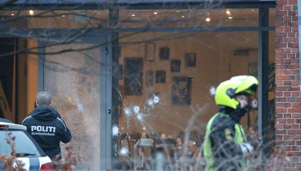 En person meldes dræbt ved skyderi i København. Foto: Mathias Øgendahl/Scanpix