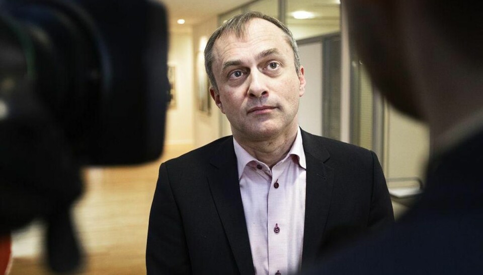 Overenskomst-forhandlinger begynder igen klokken 17 Michael Ziegler vender tilbage til forhandlingsbordet lørdag eftermiddag efter interne drøftelser i KL. Foto: Foto: David Leth Williams/Scanpix