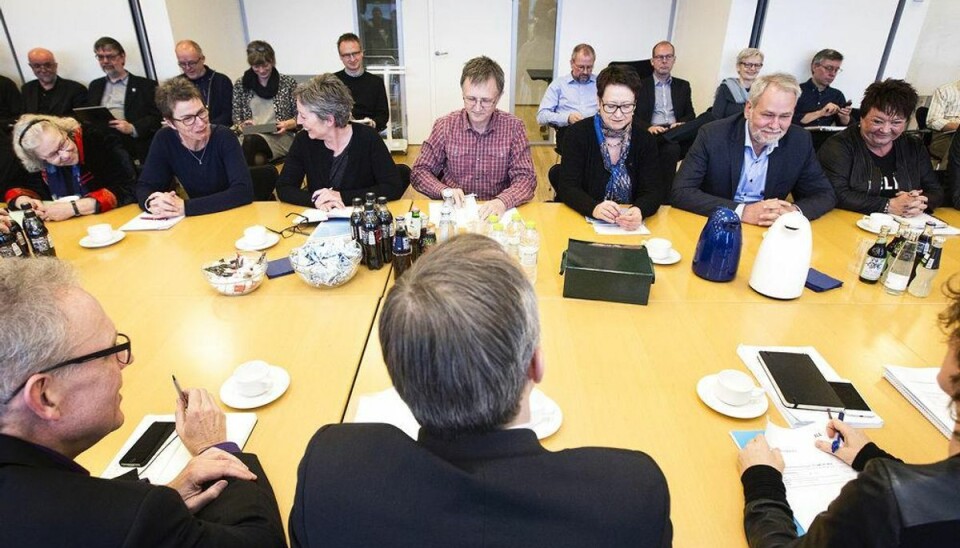 Forhandlinger om overenskomst gik i tomgang Foto: David Leth Williams/Scanpix