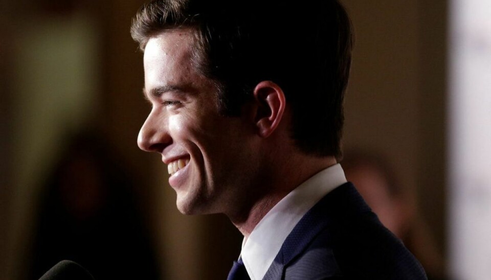 Komiker afhørt efter monolog på TV Komikeren John Mulaney blev undersøgt af Secret Service efter en joke. Foto: Scanpix/Joshua Roberts