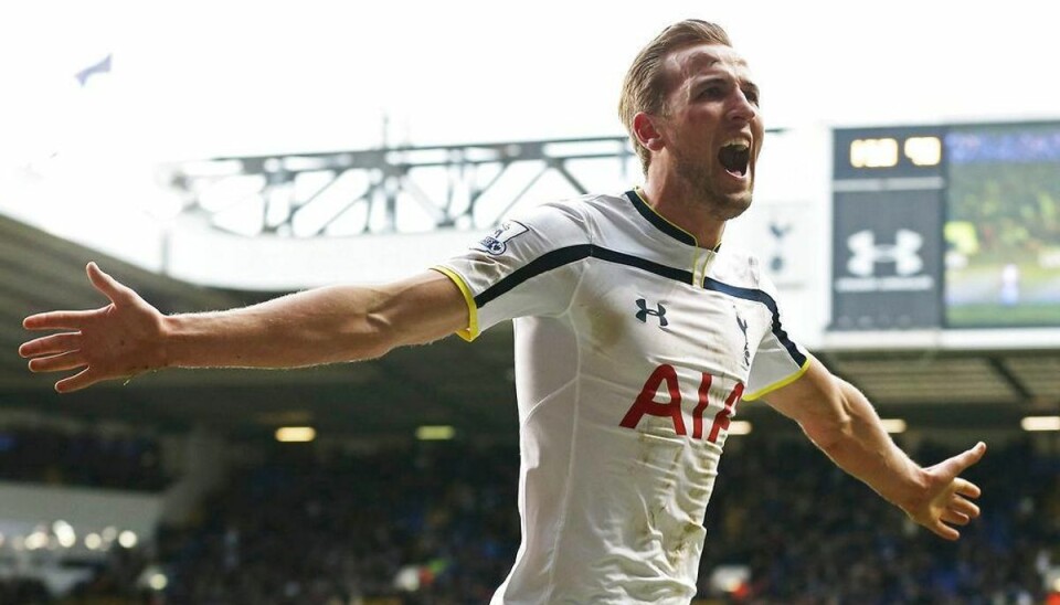 Harry Kane redder point til Tottenham i overtiden Foto: Matt Childs/Scanpix.