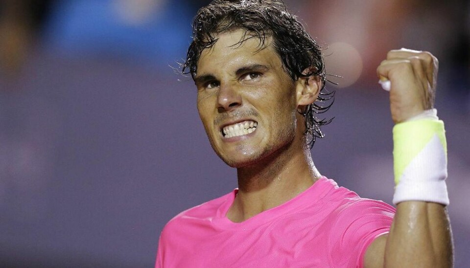 Rafael Nadal knækker uruguayaner i maraton-dyst Rafael Nadal vandt i nat over Pablo Cuevas i RTio Open i en dyst der strakte sig over mange timer. Foto: Ueslei Marcelino/Scanpix.