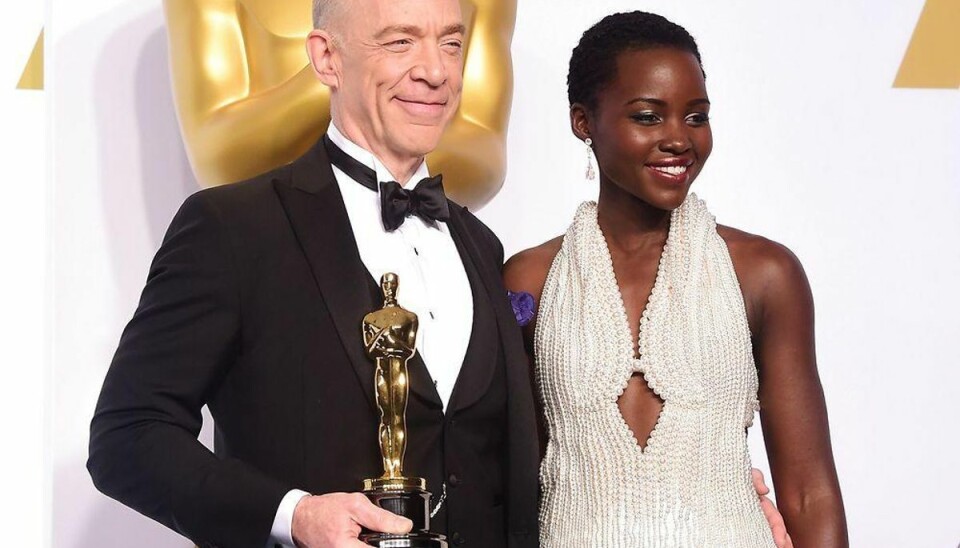 Bedste birolle: J.K. Simmons vinder sin første Oscar J.K. Simmons (t.v.). Foto: FREDERIC J. BROWN/Scanpix.