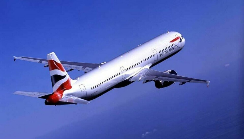 British Airways. Pressefoto.