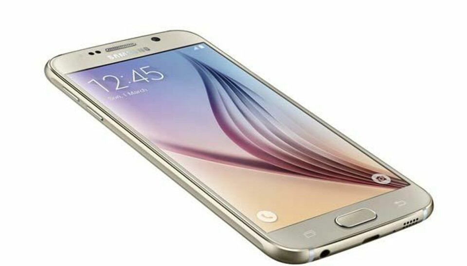 Samsung: Meget store forventninger til ny telefon Samsung Galaxy S6. Pressefoto.