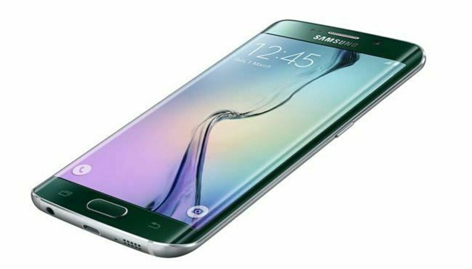 Samsung Galaxy S6 Edge. Pressefoto.
