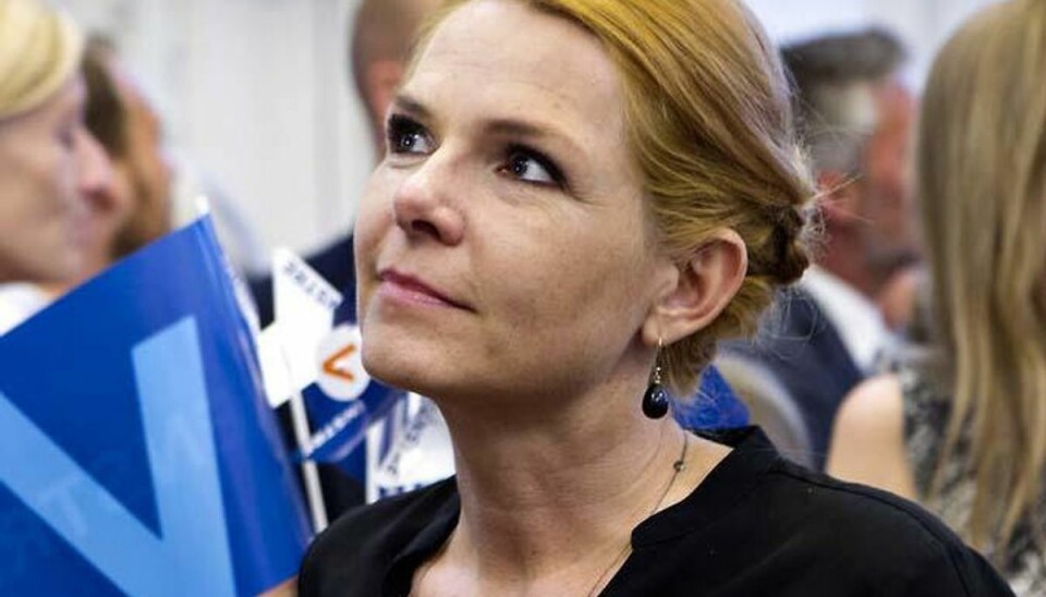 DF vil hellere have Inger end Kristian Foto: Nils Meilvang/Scanpix.