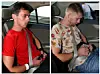Combination photo shows German citizens Andreas Von Knorre (L) and Elton Hinz, both charged for vandalising an SMRT train at Bishan Depot, arriving at the State Court in Singapore November 22, 2014. A Singapore court sentenced the two Germans to nine months in prison and three strokes of the cane on Thursday after they pleaded […]